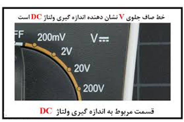 اندازه گیری با مولتی متر